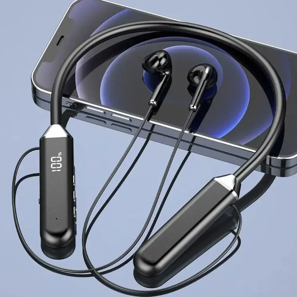 Magnetic Earphone D18 Wireless - Magnetic Neckband Sports Earphones review and price
