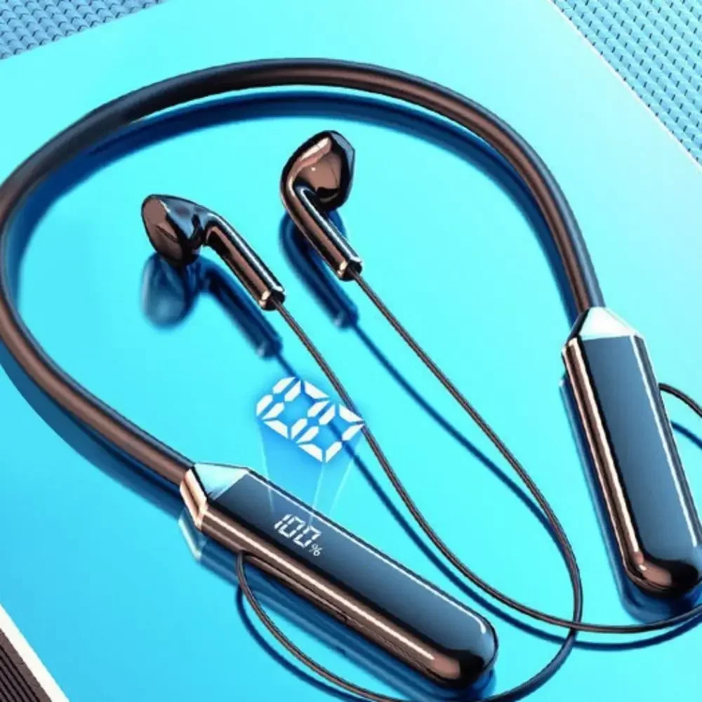 Magnetic Earphone D18 Wireless - Magnetic Neckband Sports Earphones review and price