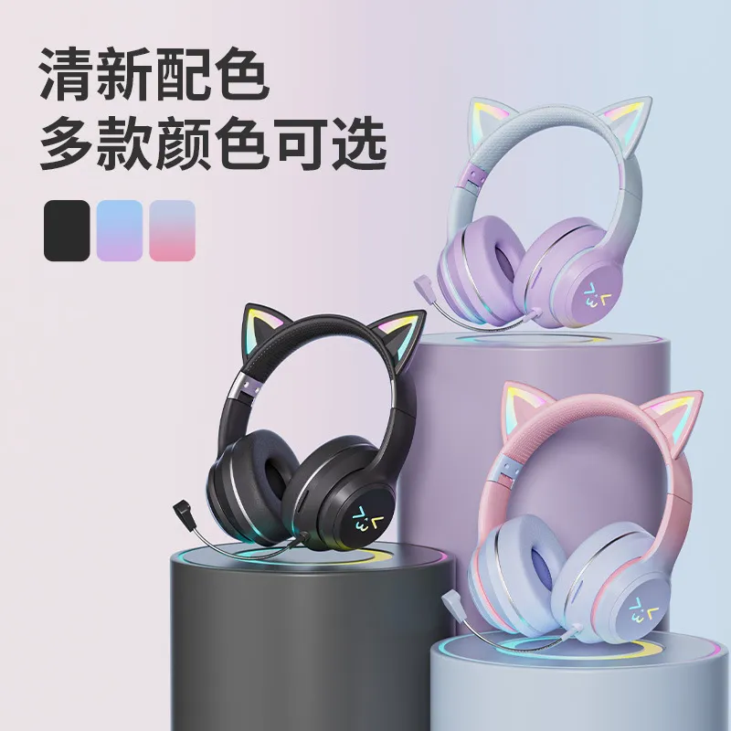 Cat Ear Wireless Bluetooth Hea - Cat Ear Bluetooth Headset Led review and price