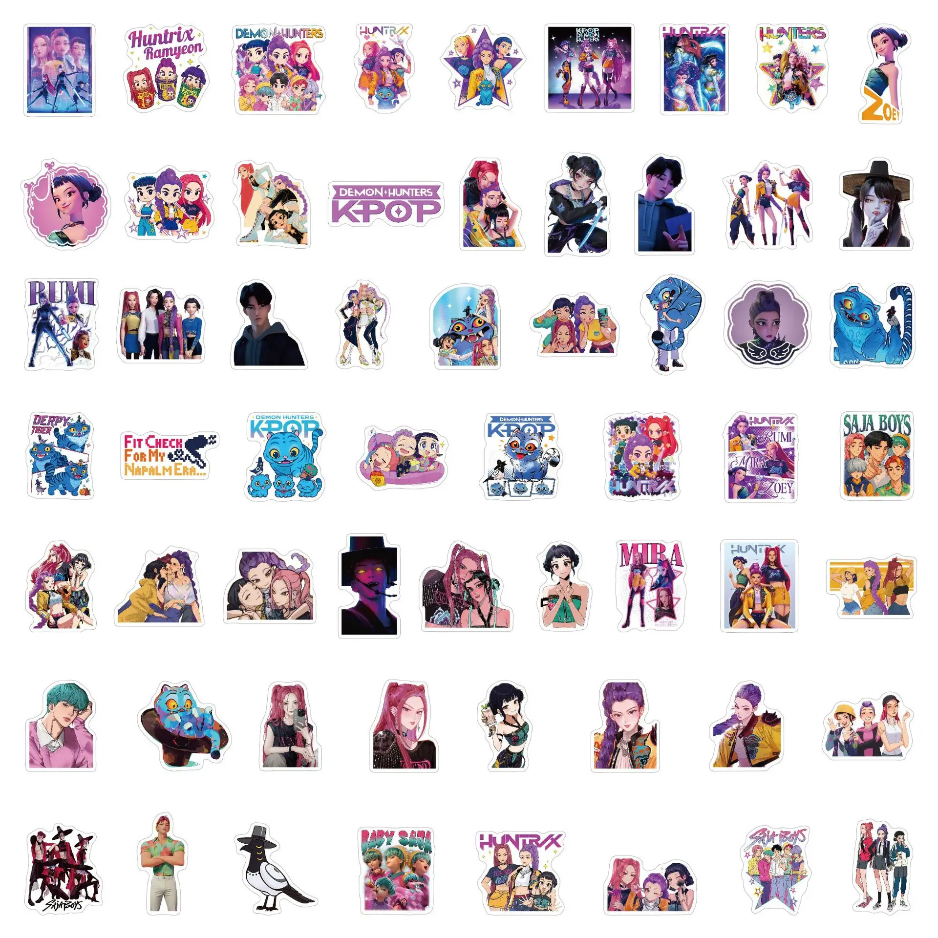60Pcs Anime Girls Lumi Mila Zo - Laptops review and price
