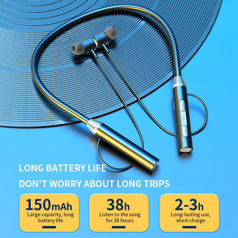 Wireless Bluetooth Earphones N - Magnetic Neckband Sports Earphones review and price