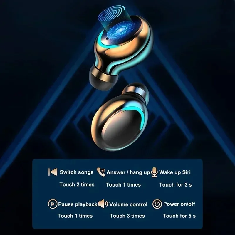 Bluetooth Headphones 9D Stereo - Tws Earbuds Bluetooth 5.3 review and price