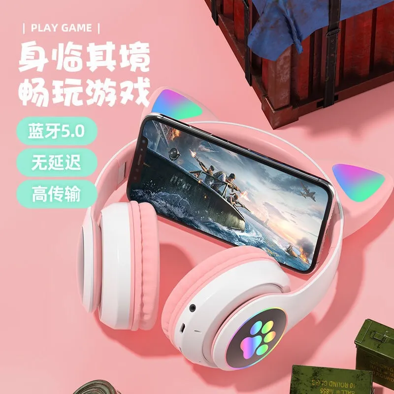 Cat Ear Bluetooth Headphones W - Cat Ear Bluetooth Headset Led review and price