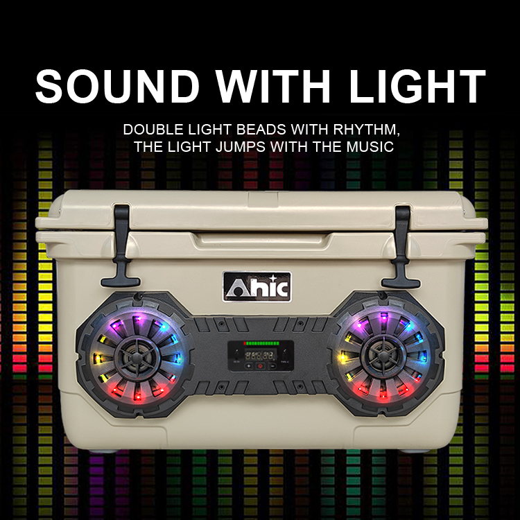 45L Portable Rotomolded Cooler - Speakers review and price