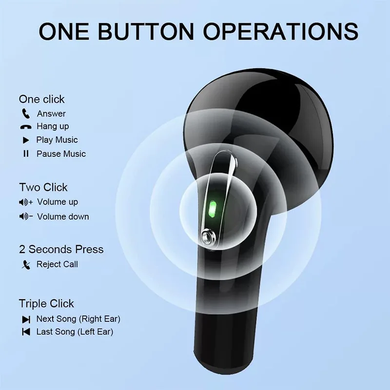 J97 TWS Bluetooth Earphone Tru - Tws Earbuds Bluetooth 5.3 review and price