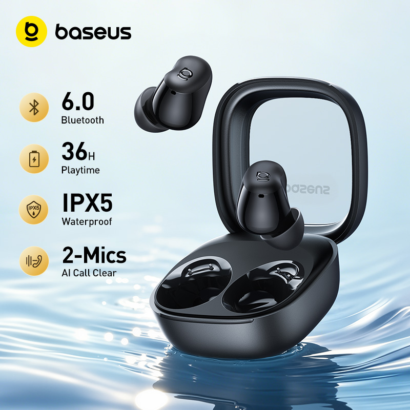 Baseus Bass WM02s Wireless Eab - Sleep Mask Headphones Bluetooth review and price