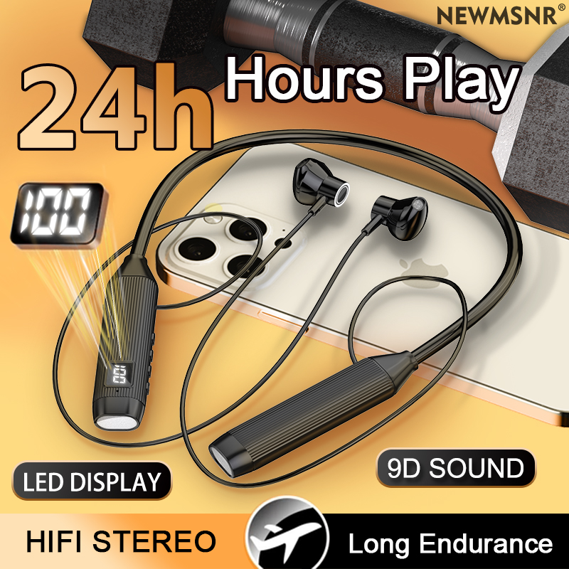 TWS LED Display Super Power Wi - Magnetic Neckband Sports Earphones review and price