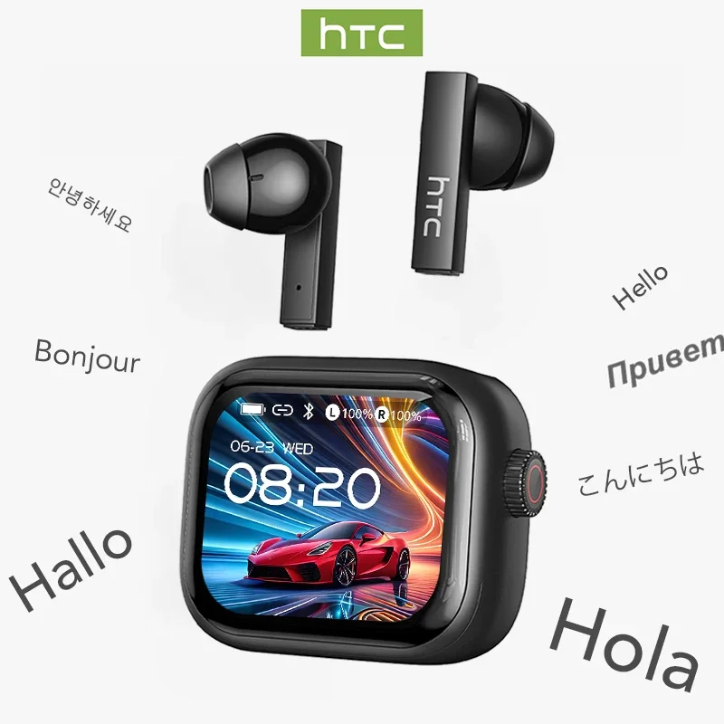 [Ultra HD Screen] HTC NE40 Ear - Tws Earbuds Bluetooth 5.3 review and price