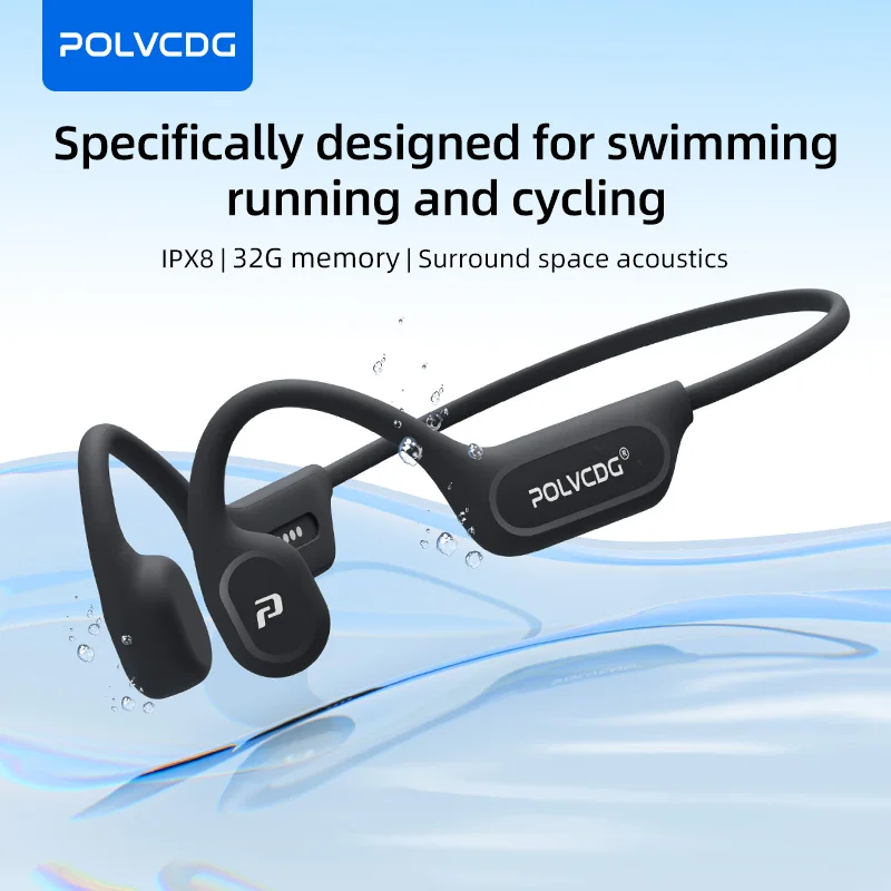POLVCDG X9 Bone Conduction Ear - Bone Conduction Running Headphones review and price