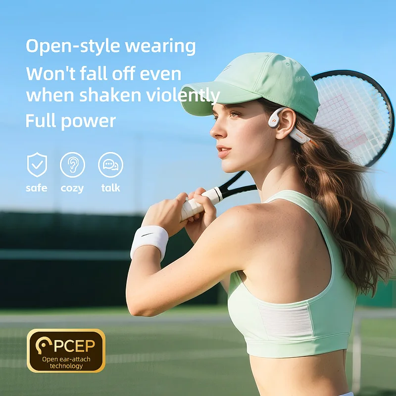 POLVCDG X9 Bone Conduction Ear - Bone Conduction Running Headphones review and price