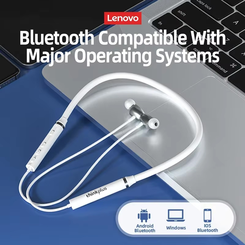 Lenovo Bluetooth Earphones Wat - Magnetic Neckband Sports Earphones review and price