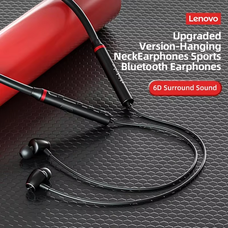 Lenovo Bluetooth Earphones Wat - Magnetic Neckband Sports Earphones review and price