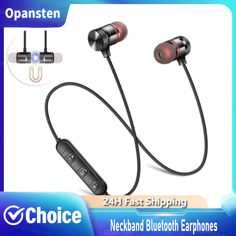 Neckband Bluetooth Earphones I - Magnetic Neckband Sports Earphones review and price