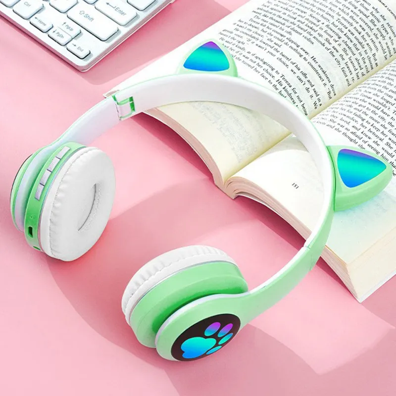 Cat Ear Wireless Headphones Bl - Cat Ear Bluetooth Headset Led review and price