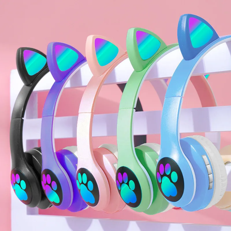 Cat Ear Wireless Headphones Bl - Cat Ear Bluetooth Headset Led review and price
