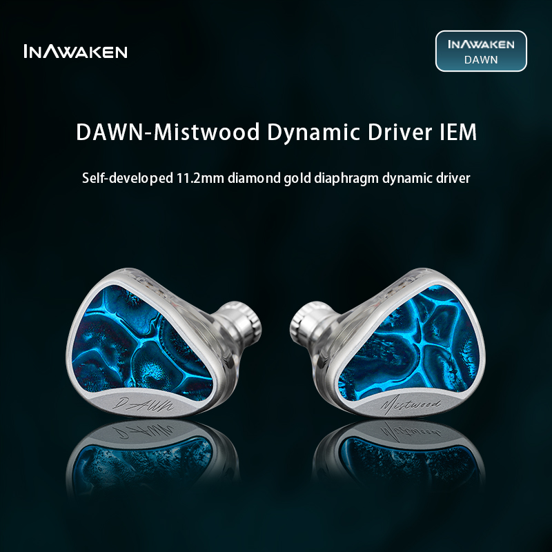 INAWAKEN Dawn Mistwood In-Ear  - Planar Magnetic Iem Earphones review and price