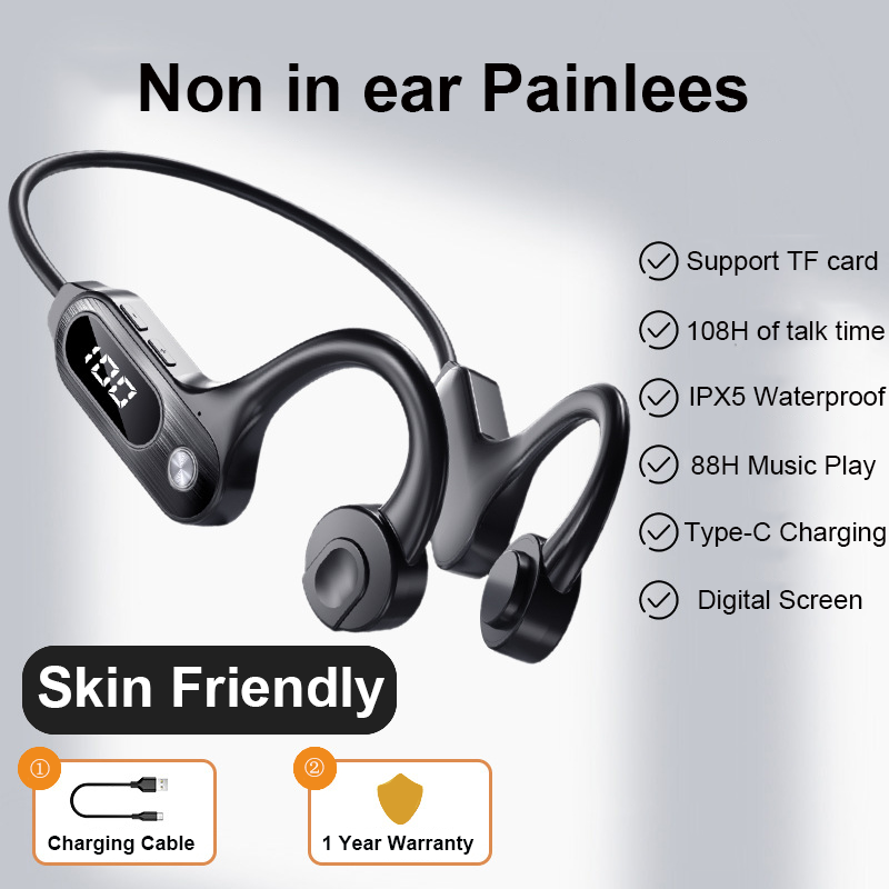 Bone Conduction Bluetooth 5.3  - Bone Conduction Running Headphones review and price