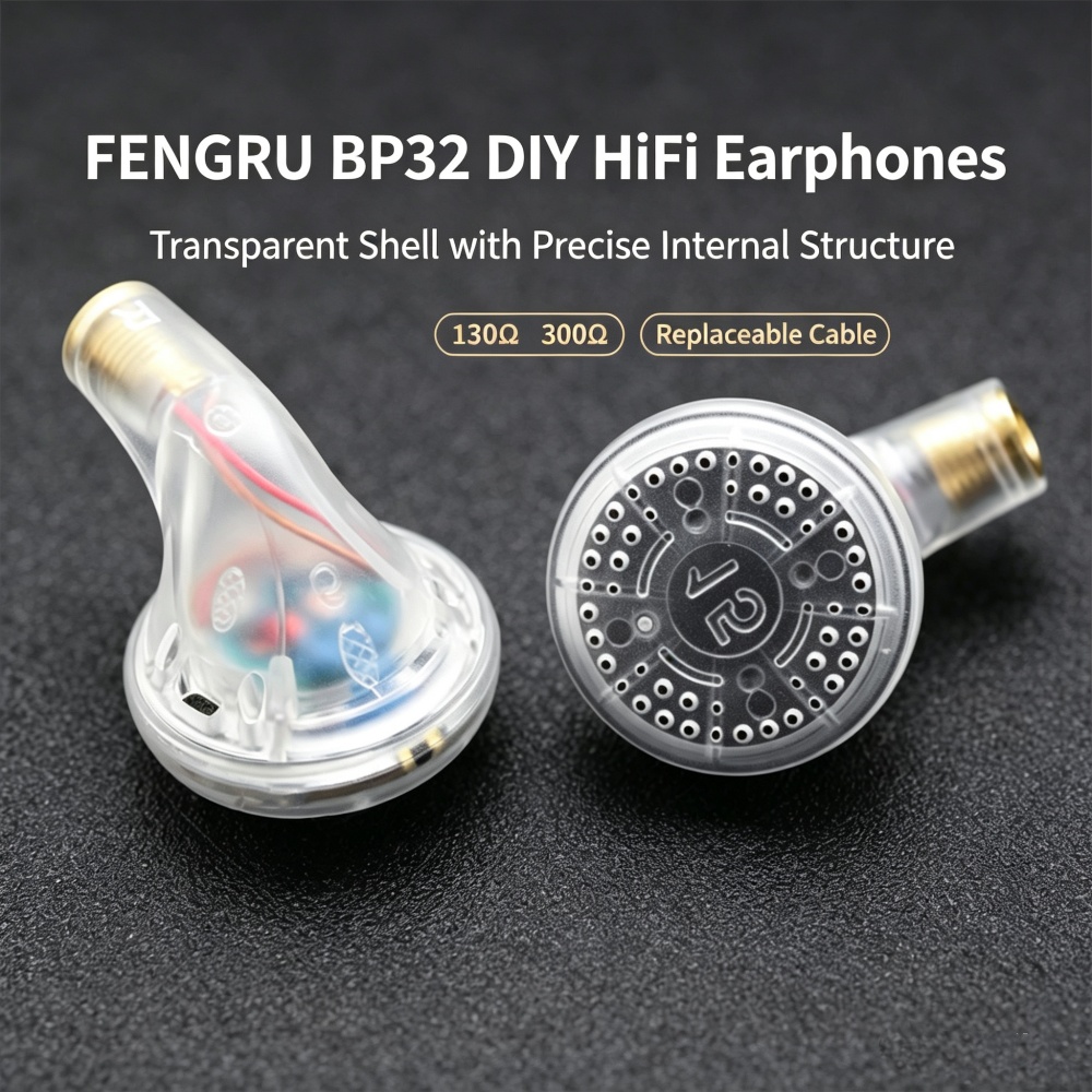 FENGRU BP32 Diy 130 ohm Beryll - Planar Magnetic Iem Earphones review and price