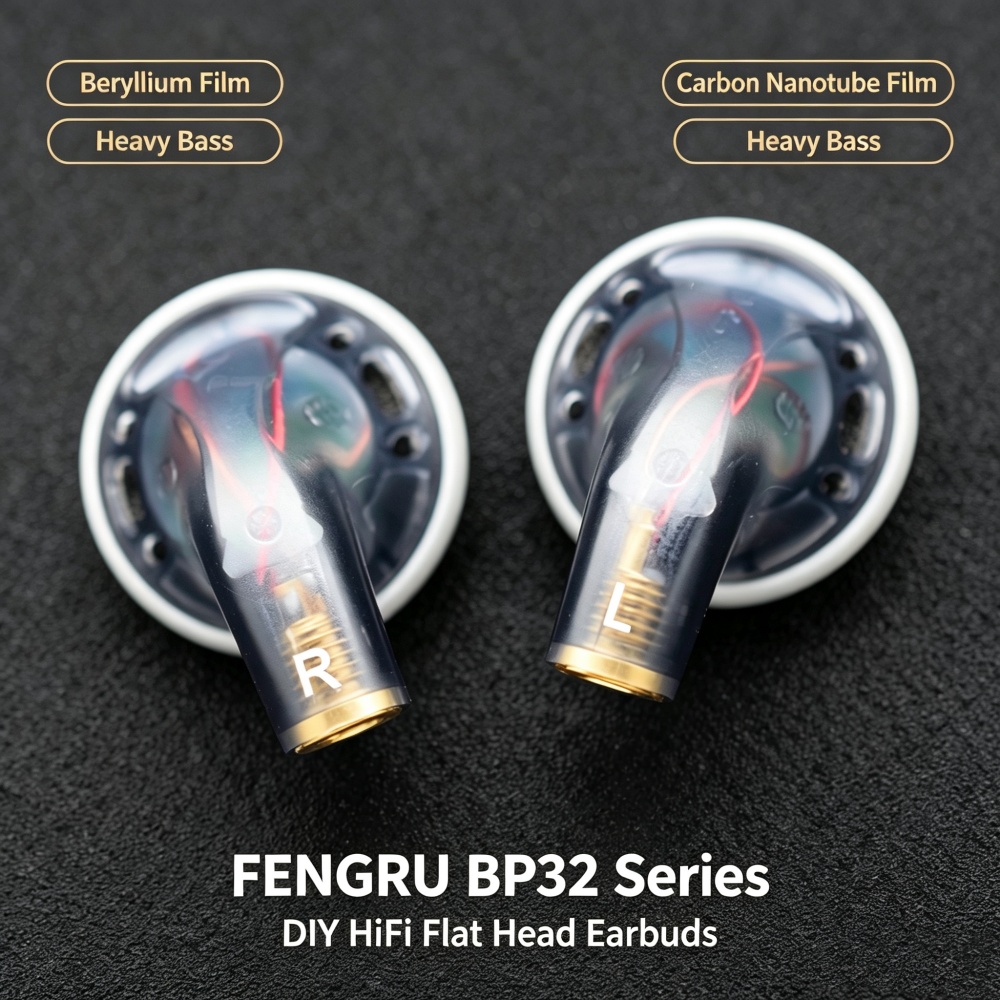 FENGRU BP32 Diy 130 ohm Beryll - Planar Magnetic Iem Earphones review and price