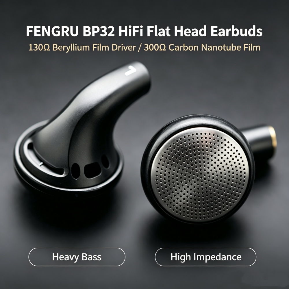 FENGRU BP32 Diy 130 ohm Beryll - Planar Magnetic Iem Earphones review and price