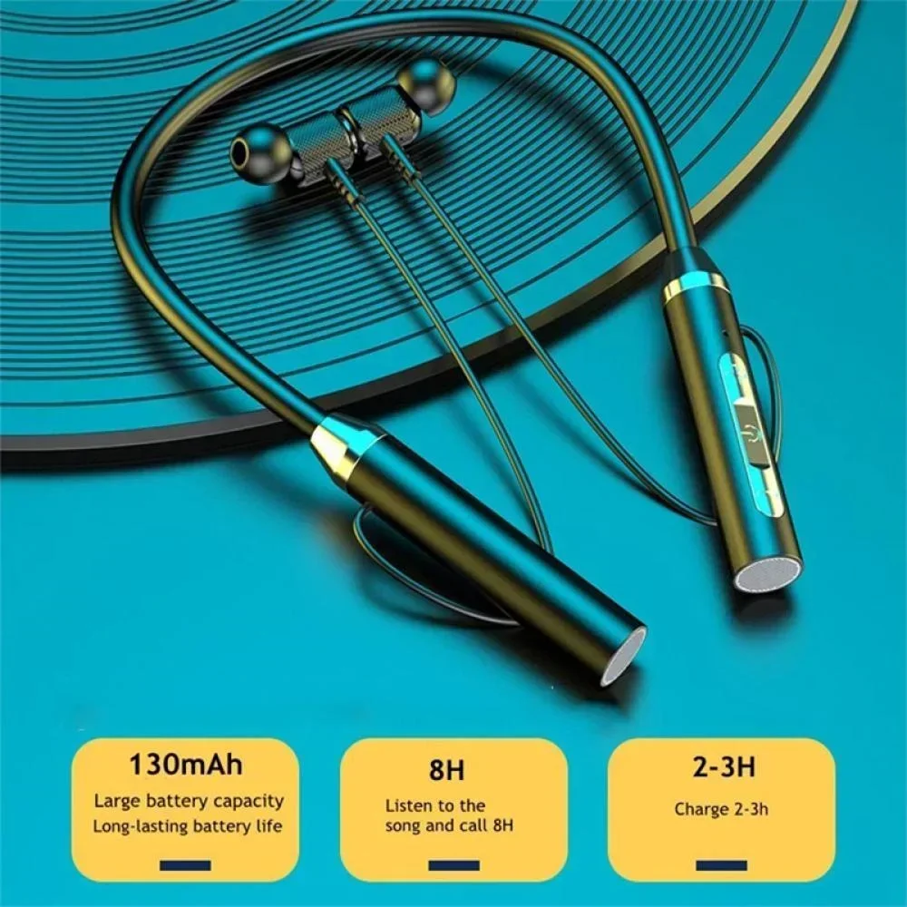 New K58 Bluetooth headset neck - Magnetic Neckband Sports Earphones review and price
