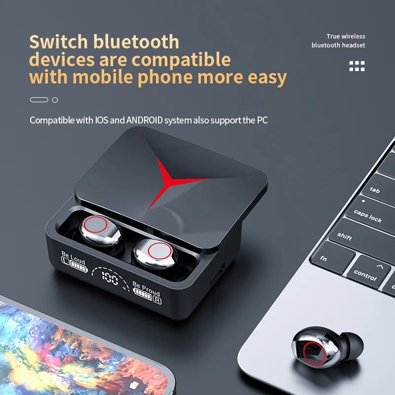 TWS M90 Pro Wireless Headphone - Tws Earbuds Bluetooth 5.3 review and price