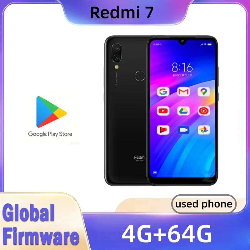 Xiaomi Redmi 7 Cellphone with  - Cameras review and price