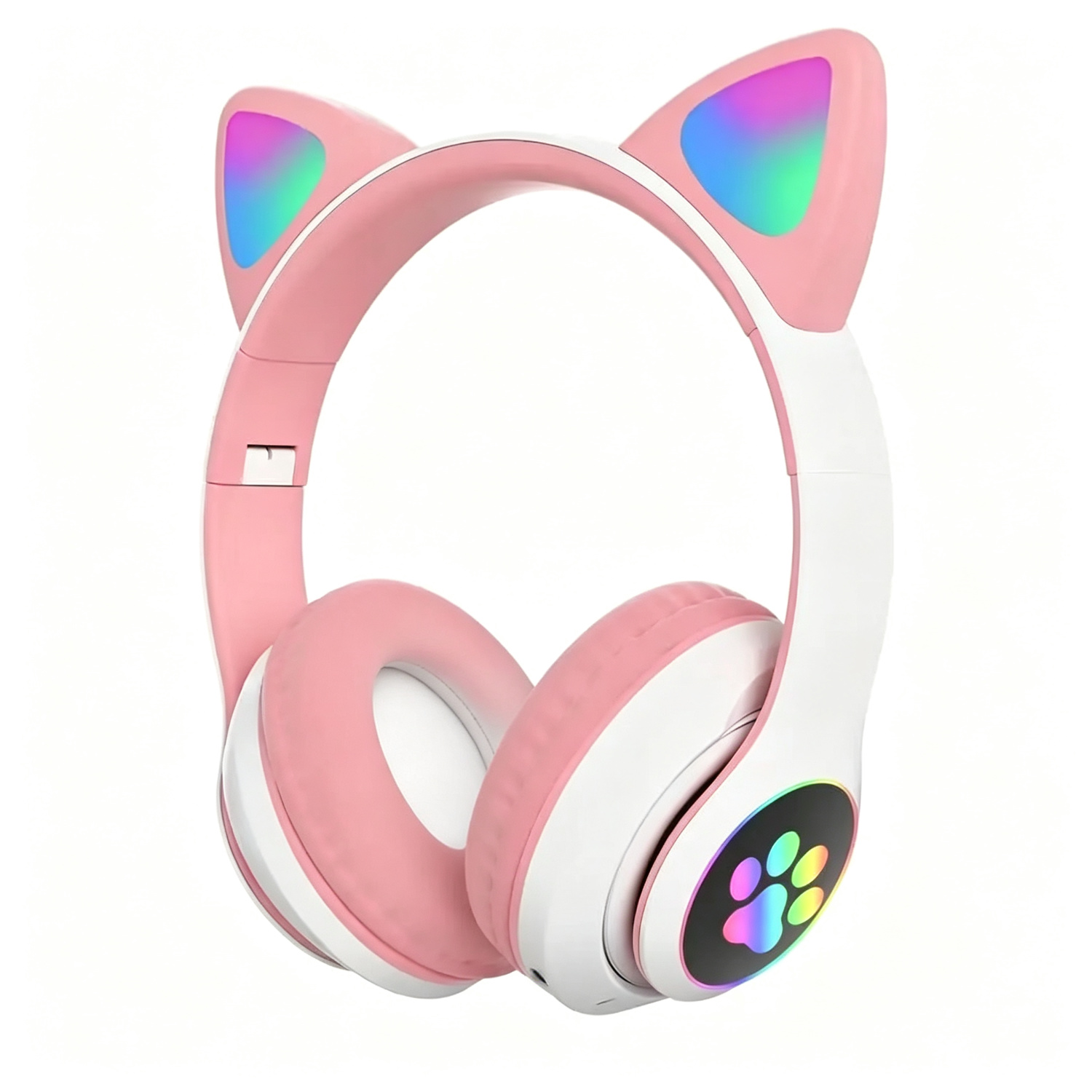 Cute Cat Ear Bluetooth Compati - Cat Ear Bluetooth Headset Led review and price