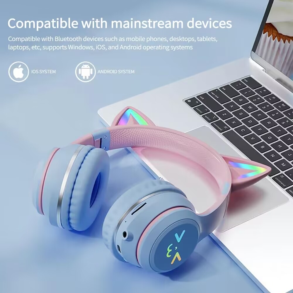 RGB Glow Earphones Wireless Ea - Gaming Headset With Mic Rgb review and price