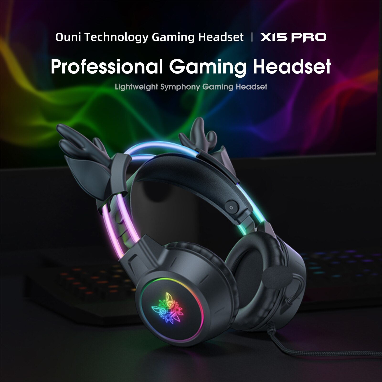 ONIKUMA Gaming Headset for 202 - Gaming Headset With Mic Rgb review and price