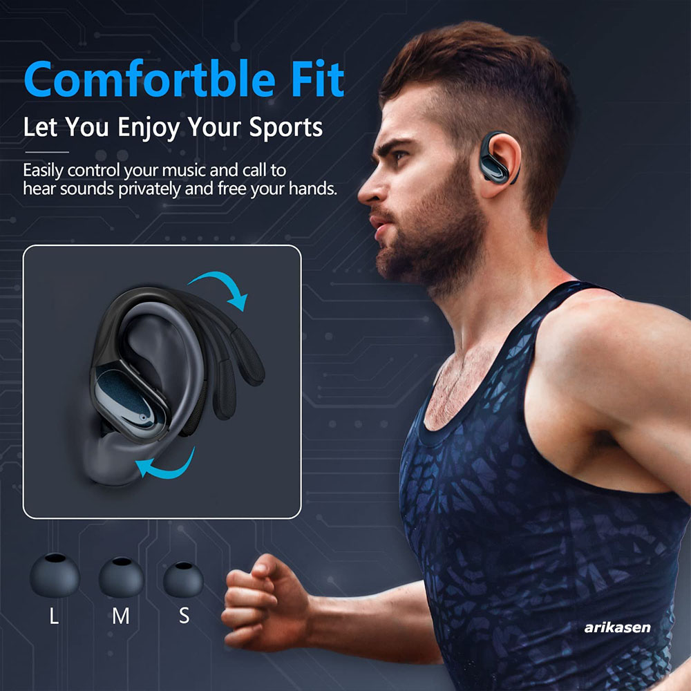 Wireless Earbuds Sport Bluetoo - Anc Wireless Over Ear Headphones review and price
