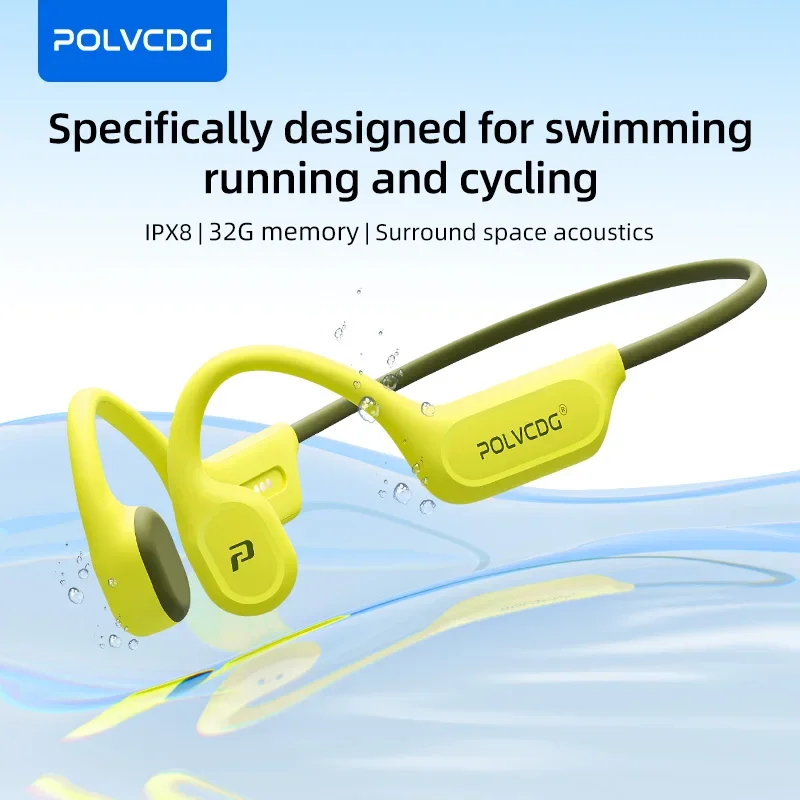 POLVCDG X9 Bone Conduction Swi - Bone Conduction Running Headphones review and price