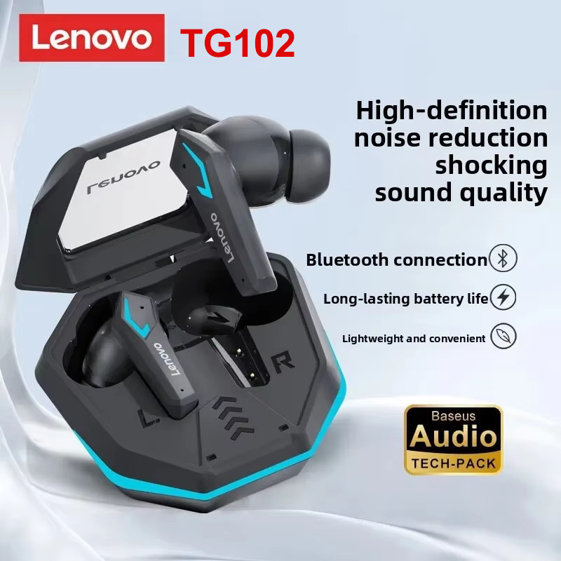 Lenovo TG102 Gaming Wireless E - Gaming Headset With Mic Rgb review and price